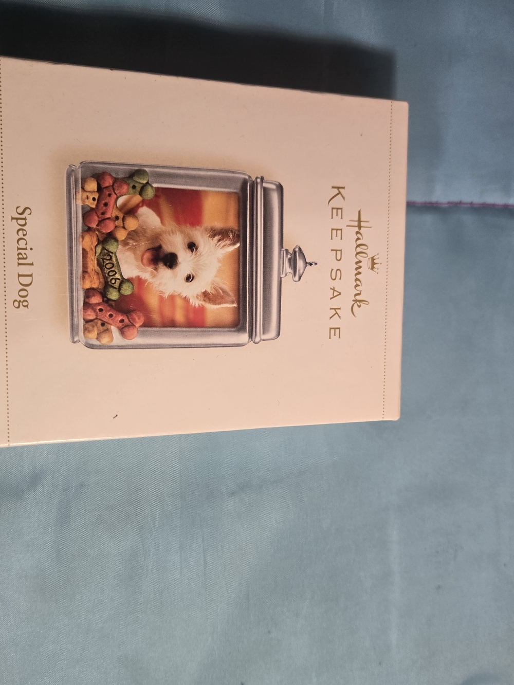 2006 Hallmark Christmas Photo Holder Ornament = Special Dog   New Or Magnet